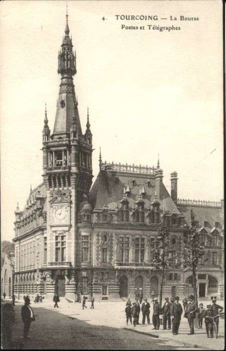 Tourcoing 59 Tourcoing Bourse Postes Telegraphes