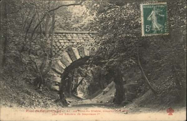 Paris Saint-Cloud Parc Pont Diable