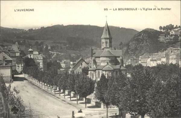 La Bourboule Eglise Kirche Rocher