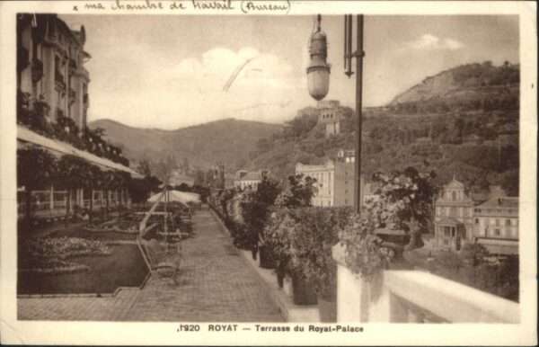 Royat Puy de Dome Royat Terrasse Royal-Palace