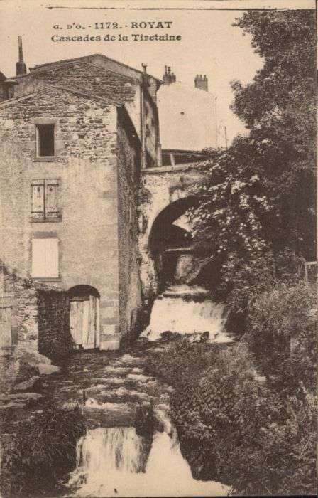 Royat Puy de Dome Royat Cascade Tiretaine