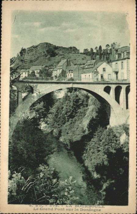 La Bourboule Grand Pont Dordogne