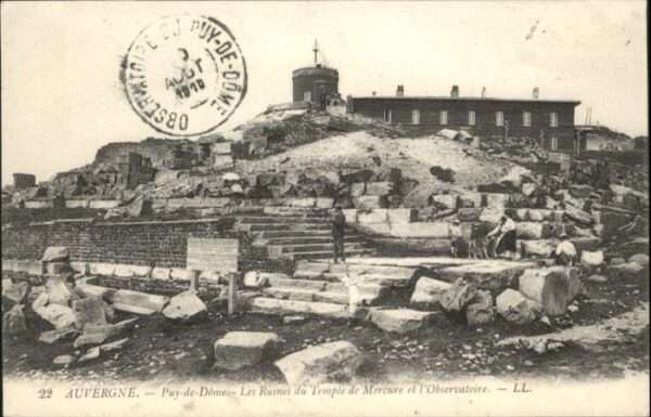 Puy-de-Dome Ruines Tempel Mercure Observatoire
