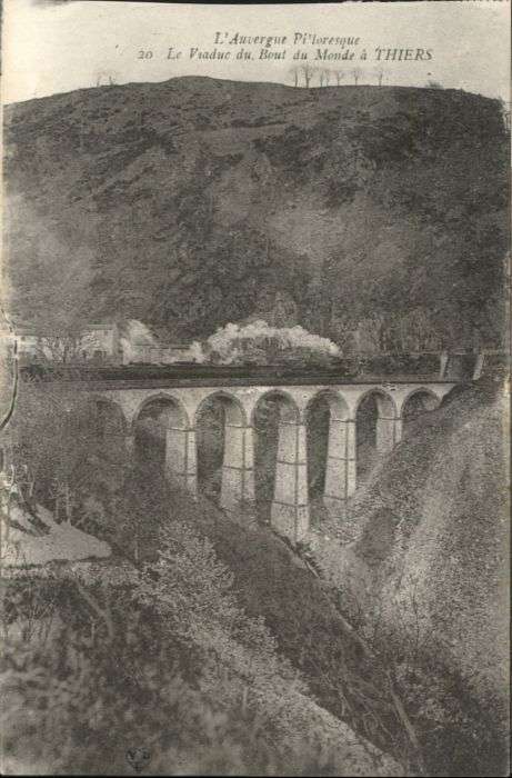 Thiers Viaduc Bout Monde