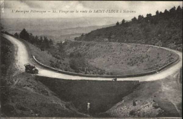 Saint-Flour Virage Route
