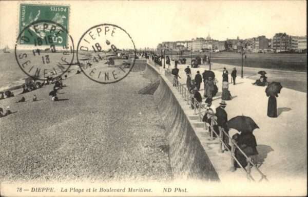 Dieppe 76 Dieppe Plage Boulevard Maritime