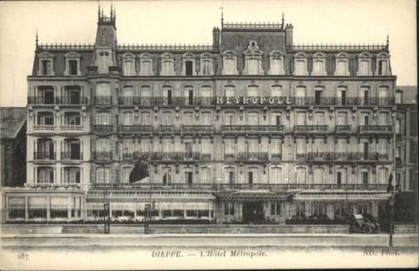 Dieppe 76 Dieppe Hotel Metropole
