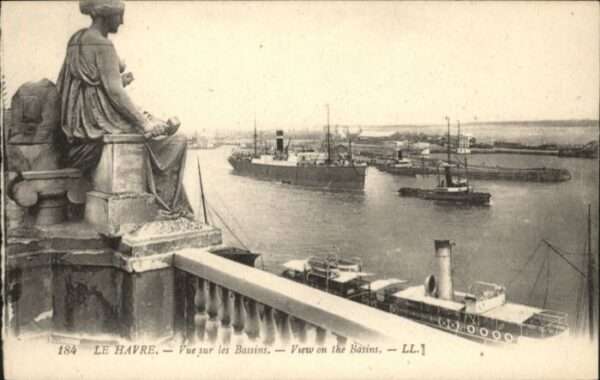 Le Havre Bassin Dampfer