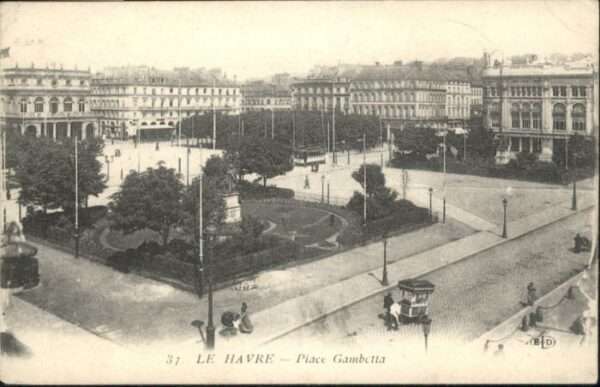 Le Havre Place Gambetta Strassenbahn