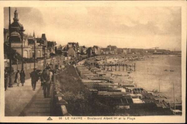 Le Havre Boulevard Albert I Plage