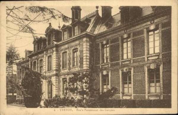 Yvetot Ecole Schule Pensionnat Garcons