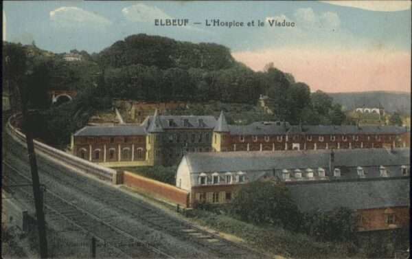 Elbeuf 76 Elbeuf Hospice Viaduc