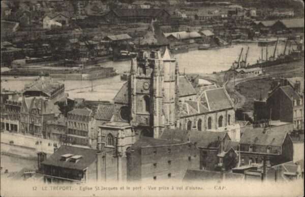 Le Treport Eglise Kirche St. Jacques Port