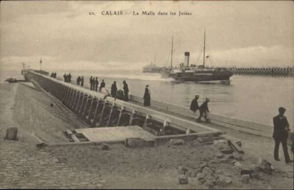 Calais Malle Jetee Dampfer
