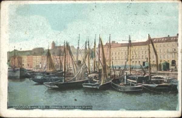 Boulogne-sur-Mer Bateaux Peche Port