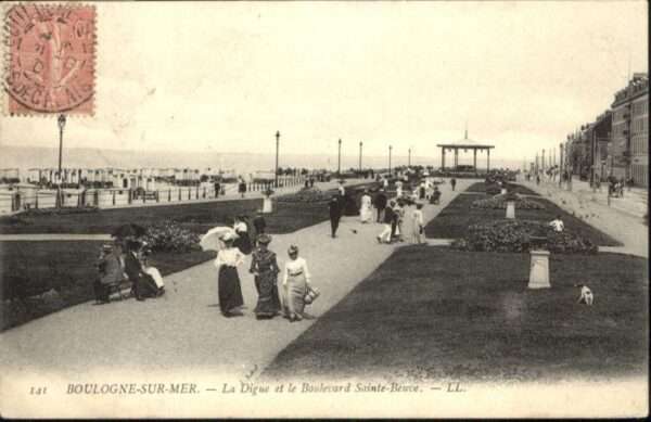 Boulogne-sur-Mer Digue Boulevard Sainte-Beuve