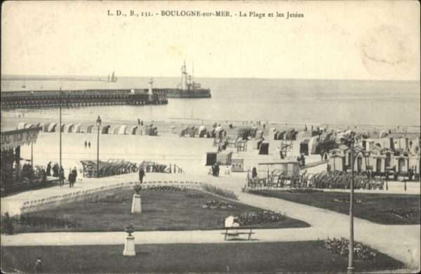 Boulogne-sur-Mer Plage Jetee
