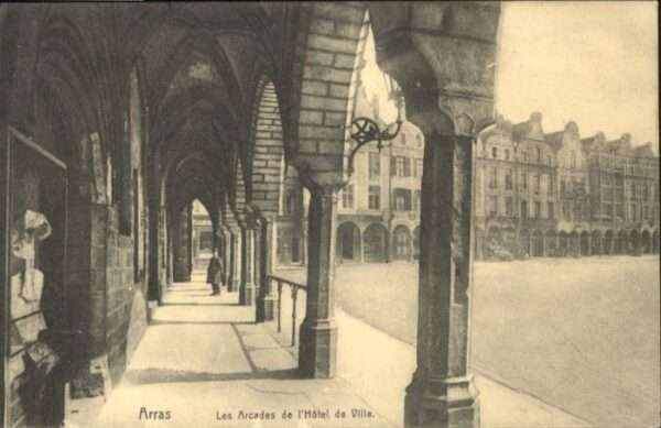 Arras Pas-de-Calais Arras Arcades Hotel de Ville
