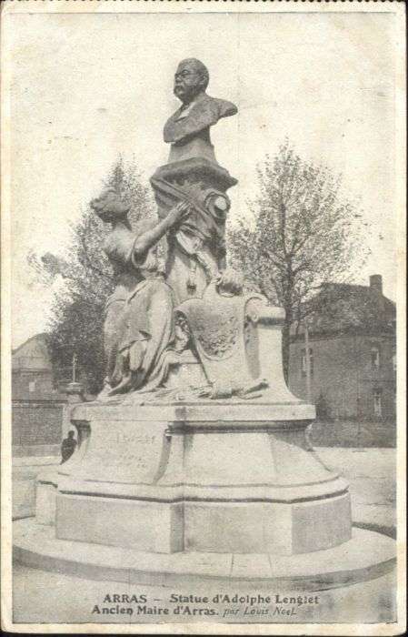 Arras Pas-de-Calais Arras Statue Adolphe Lenglet