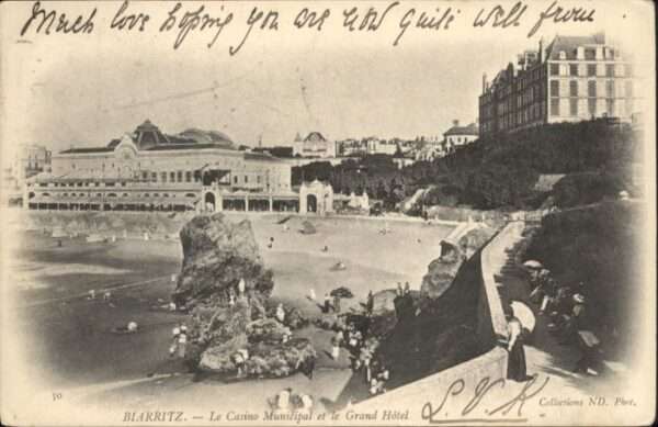 Biarritz Pyrenees Atlantiques Biarritz Casino Municipal Grand Hotel