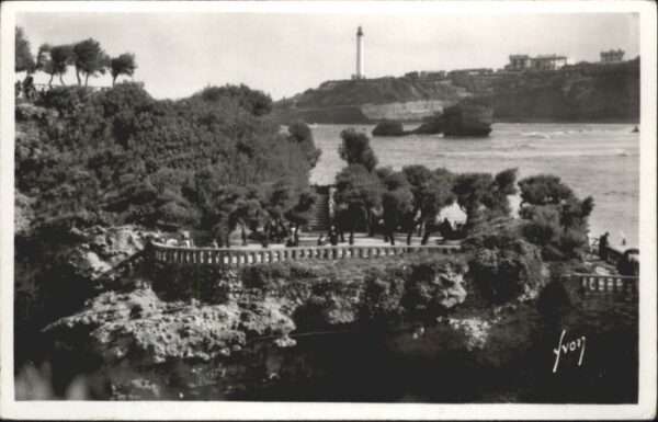 Biarritz Pyrenees Atlantiques Biarritz Rocher Basta Cap St. Martin