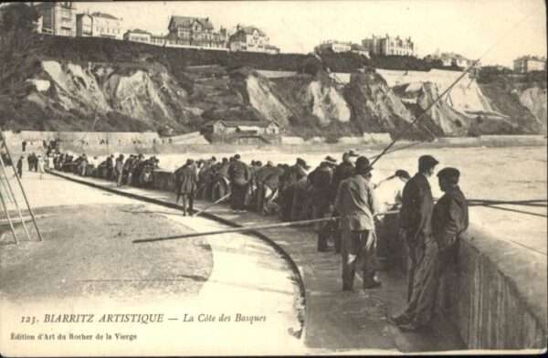 Biarritz Pyrenees Atlantiques Biarritz Cote Basques Angler