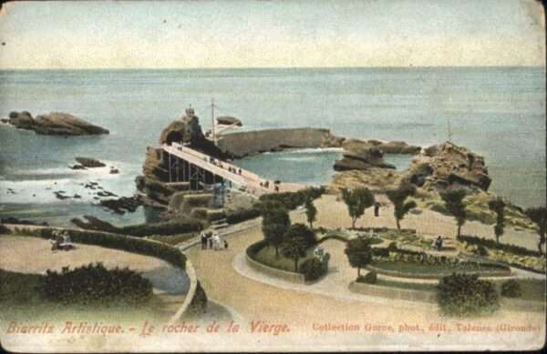 Biarritz Pyrenees Atlantiques Biarritz Rocher Vierge