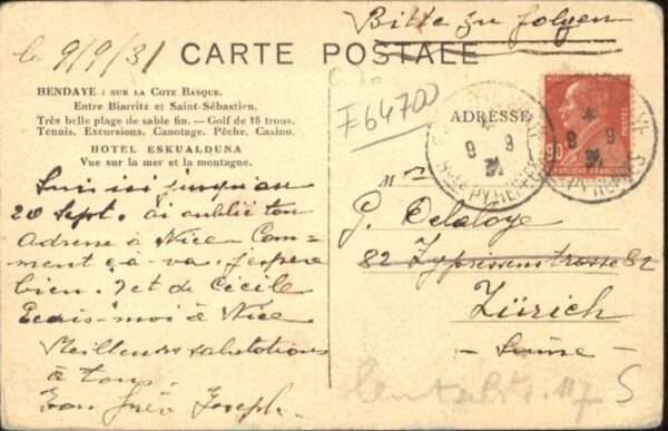 Hendaye Pyrenees Atlantiques Hotel Eskualduna – Bild 2