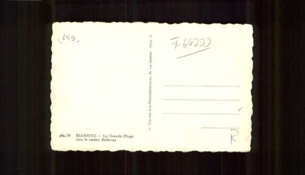 Biarritz Pyrenees Atlantiques Biarritz Plage Casino Bellevue – Bild 2
