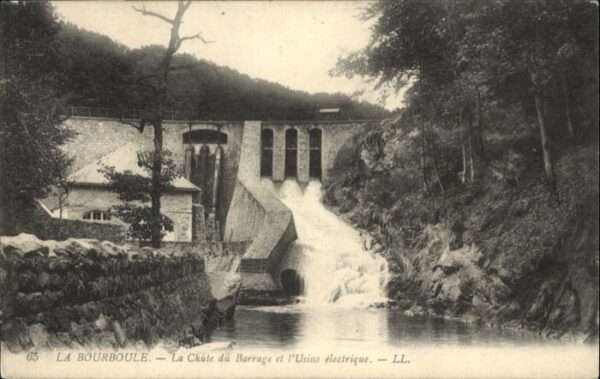 La Bourboule Chute Barrage Usine Electrique