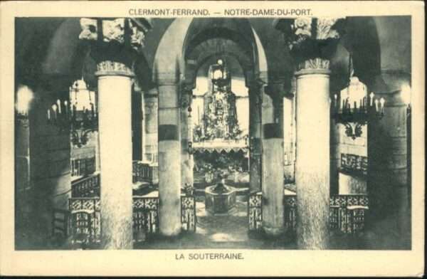 Clermont-Ferrand Notre-Dame-du-Port Souterraine