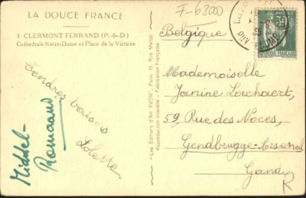 Clermont-Ferrand Cathedrale Notre-Dame Place Victoire – Bild 2