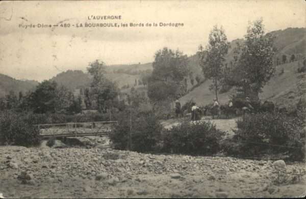 La Bourboule Bord Dordogne