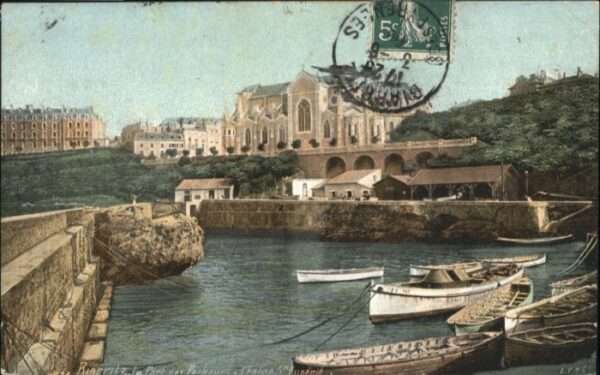 Biarritz Pyrenees Atlantiques Biarritz Port Pecheurs Eglise Kirche