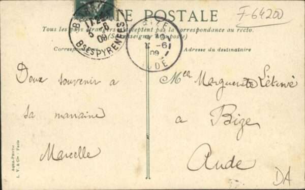 Biarritz Pyrenees Atlantiques Biarritz Port Pecheurs Eglise Kirche – Bild 2