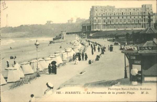 Biarritz Pyrenees Atlantiques Biarritz Promenade Plage