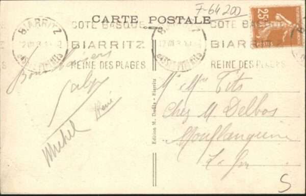 Biarritz Pyrenees Atlantiques Biarritz Plage – Bild 2