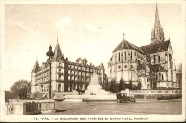 Pau 64 Pau Boulevard Pyrenees Grand Hotel Gass