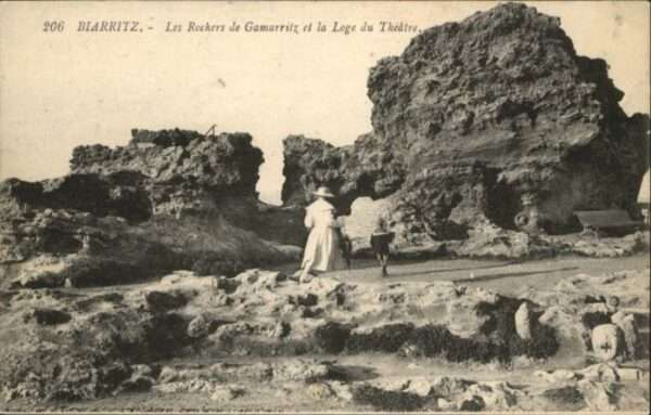 Biarritz Pyrenees Atlantiques Biarritz Rocher Gamarritz Loge Theatre