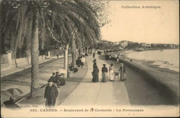 Cannes Alpes-Maritimes Cannes Boulevard Croisette Promenade