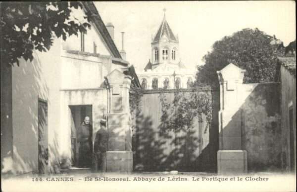 Cannes Alpes-Maritimes Cannes Ile Ste. Honorat Abbaye Lerins P