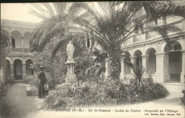 Cannes Alpes-Maritimes Cannes Ile Ste. Honorat Jardin Cloitre