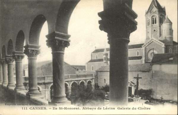 Cannes Alpes-Maritimes Cannes Ile St. Honorat Abbaye Lerins Ga