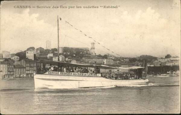 Cannes Alpes-Maritimes Cannes Schiff Lerins Esterel