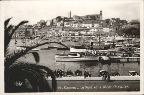 Cannes Alpes-Maritimes Cannes Port Mont Chevalier