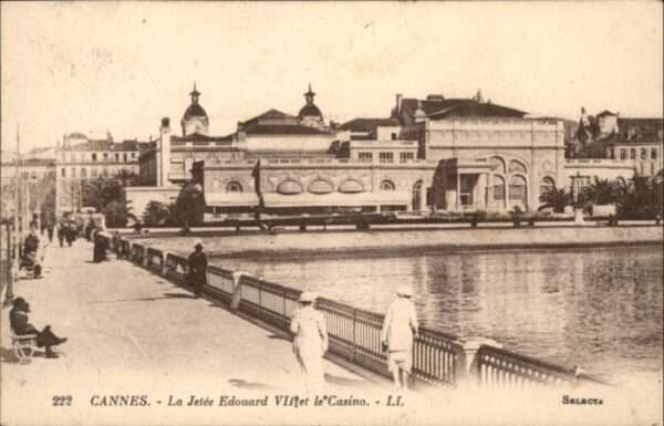 Cannes Alpes-Maritimes Cannes Jetee Edouard VII Casino