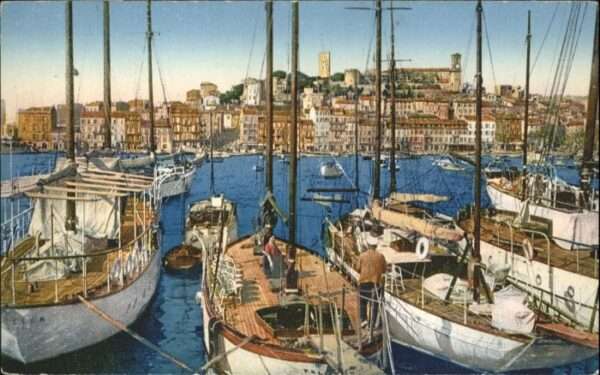 Cannes Alpes-Maritimes Cannes Port Mont Chevalier