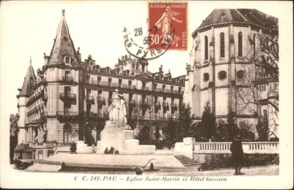 Pau 64 Pau Eglise Saint-Martin Hotel Gassion