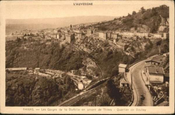 Thiers Gorges Durolle Quartier Boulay
