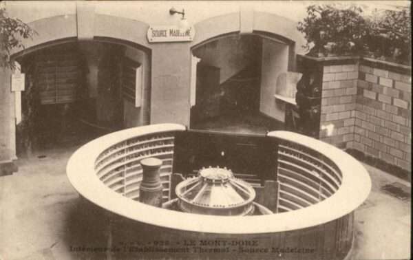 Mont-Dore Etablissement Thermal Source Madeleine